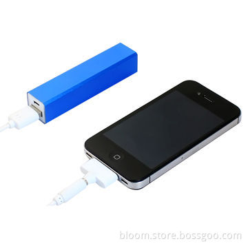 2,200mAh External Power Battery for iPhone, Charge and Discharge ProtectionNew